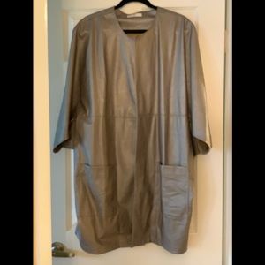 NATORI Kimono Faux Leather Topper